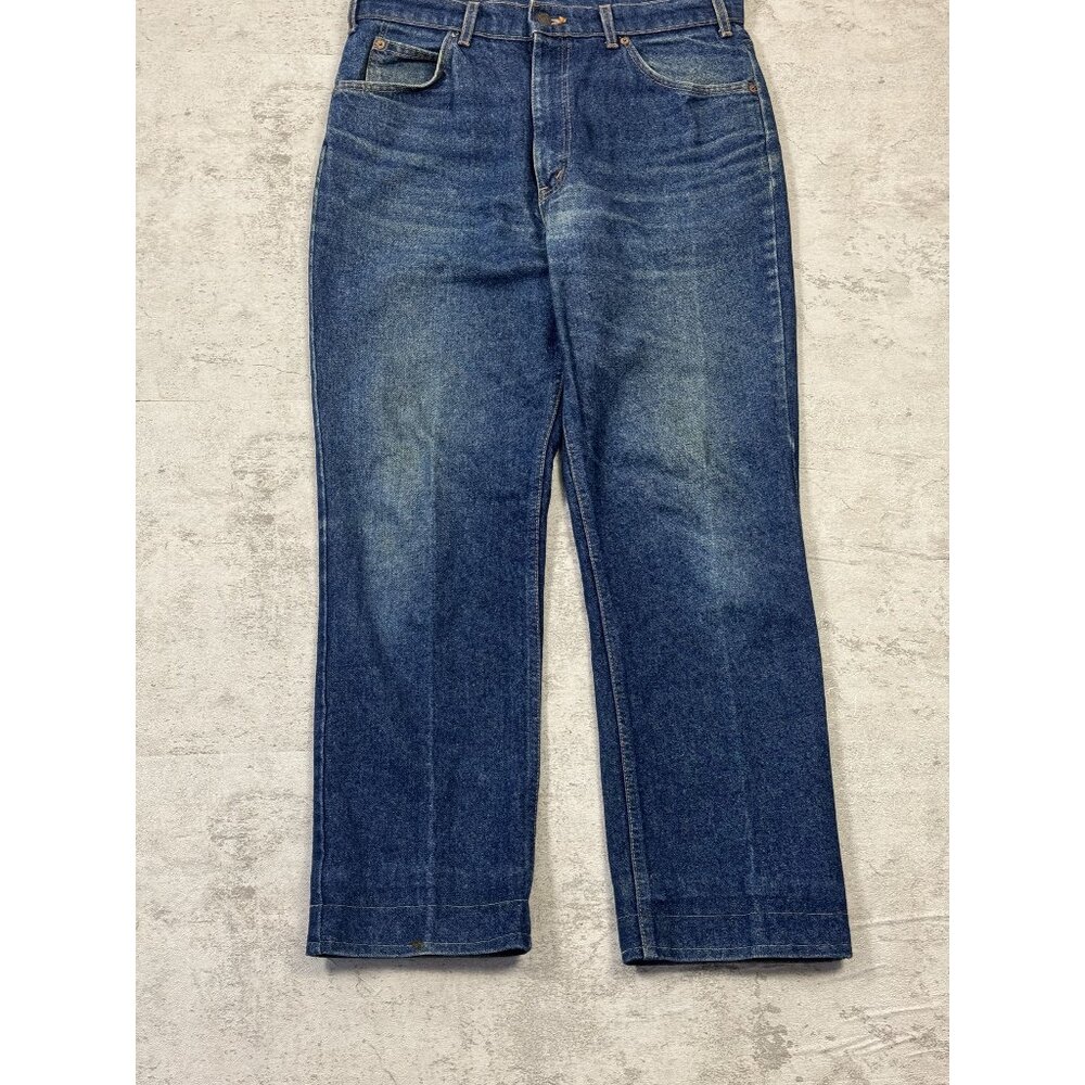 Vintage Orange Tab Levis 613 Dark Wash Denim Jeans